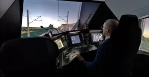Symulator pojazdu kolejowego
