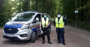 Ponad stu kierowców złamało zakaz wjazdu na tereny leśne