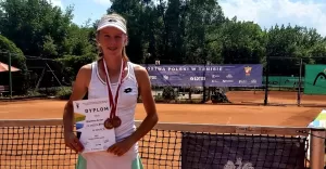 Magdalena Baniak BKT Advantage z dwoma medalami Mistrzostw Polski w Tenisie.