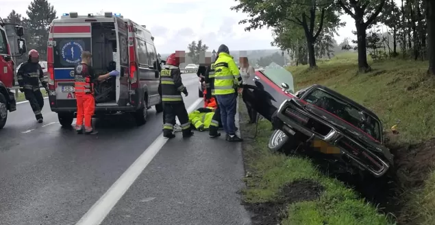 dk1 wypadek