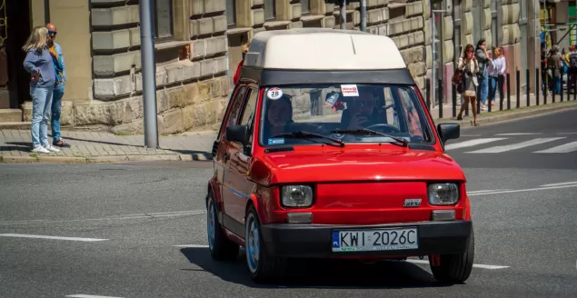Wielka parada maluchów ulicami Bielska-Białej - 3.06.2023