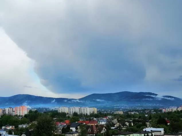 PocztowkazBielska,,Bielsko,BielskoBiała,PocztowkazBielska,Beskidy,PoDeszczu,fotodnia,instagram