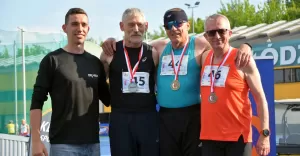 Złoto dla Waldemara Orłowskiego! Sukces bielskiego sprintera na Mistrzostwach Polski Masters