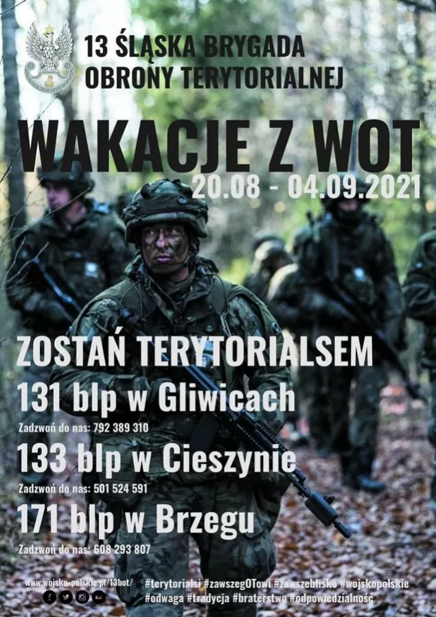 Już niebawem rusza kolejna edycja "Wakacji z WOT"