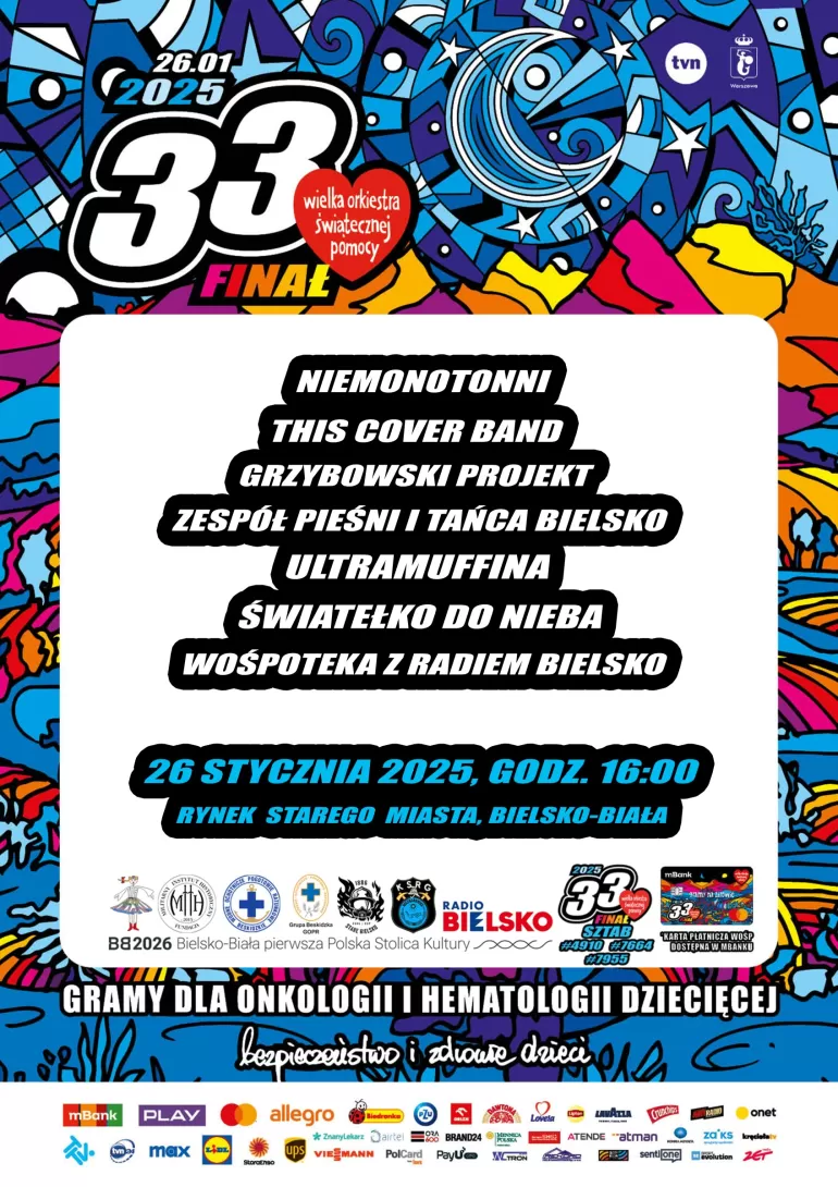 BIELSKO WOSP PLAKAT 2025 01