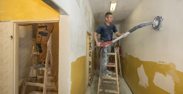 Trwa remont pomieszczeń socjalnych w Wapienicy. Finał w styczniu