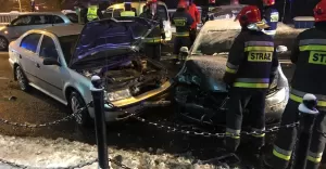 Kolizja w centrum - 11.01.2019