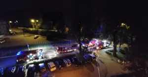 Interwencja służb przy ul. Starobielskiej - 7.07.2