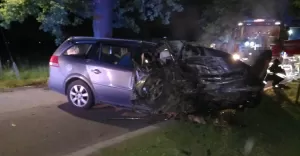 Interwencja służb ratunkowych na ul. Dankowickiej w Kaniowie - 6.06.2023