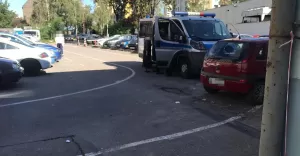 Pijacka szarża na parkingu - 28.09.2018